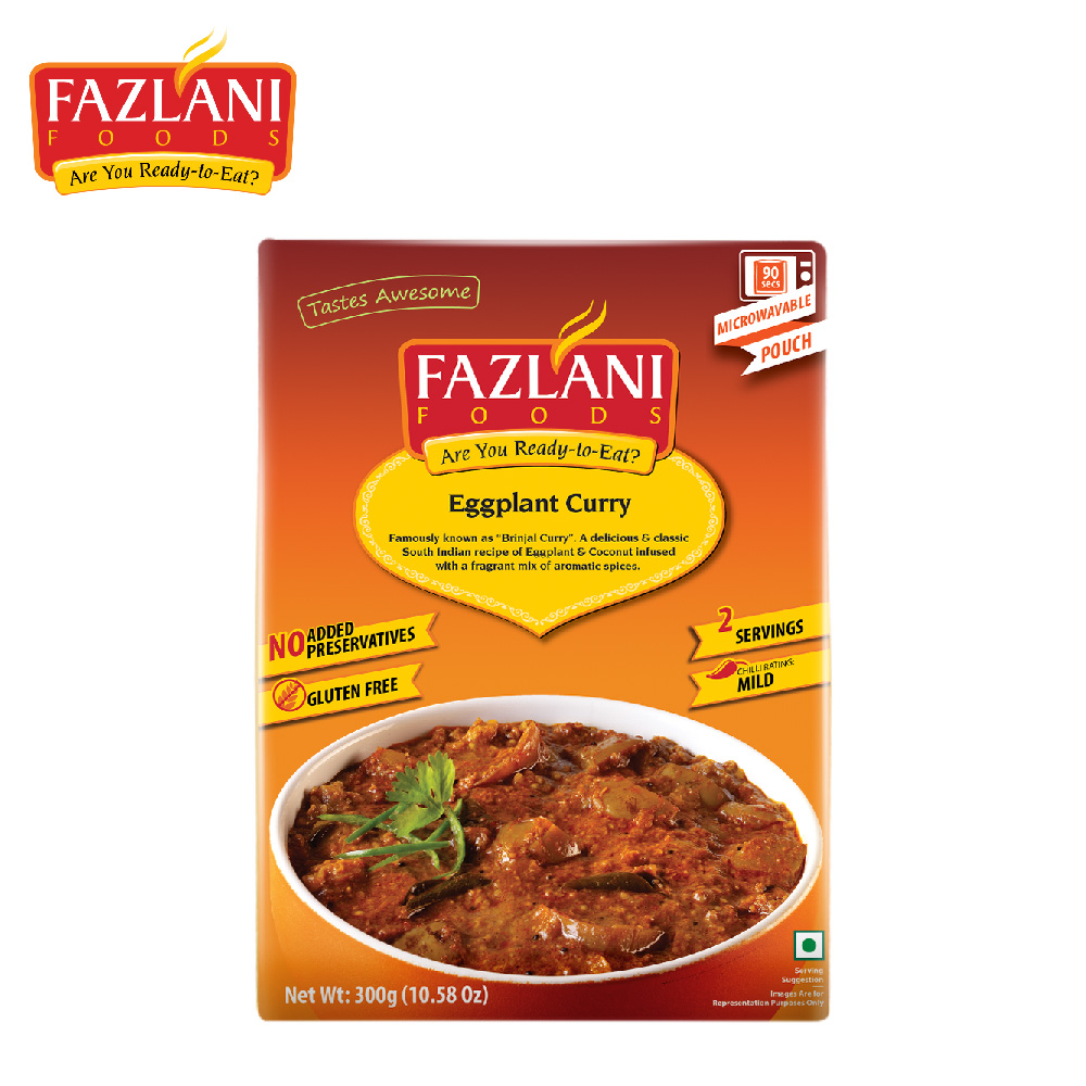 Fazlani 印度茄子咖喱風味即食調理包 300g