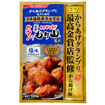 日清 金賞炸雞粉-鹽味(100g)x3
