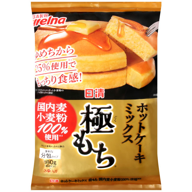 日清製粉 日清極致濃郁鬆餅粉 (480g)x3