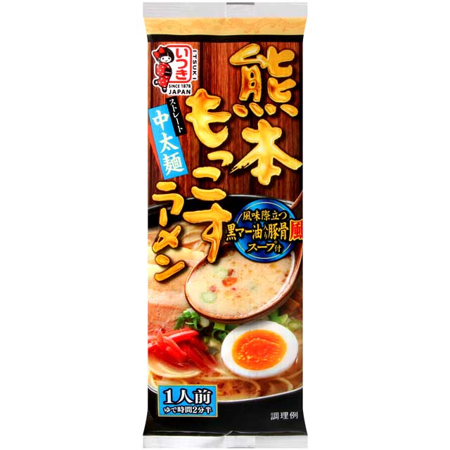ITSUKI 熊本黑麻油風味日式拉麵 (104g)*2入組