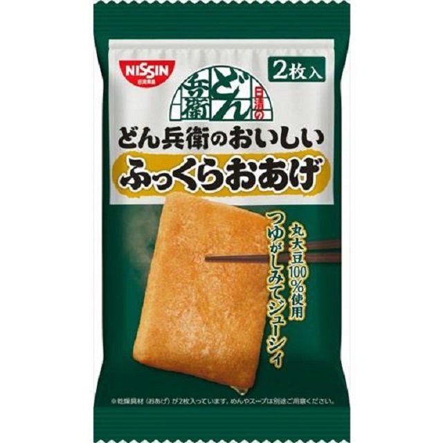 日清咚兵衛 乾燥調味油豆腐(2枚入)x6包