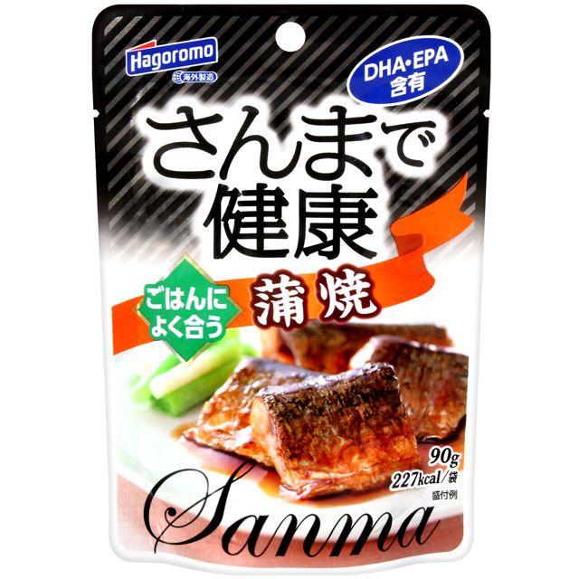 Hagoromo 秋刀魚便利包-蒲燒風味 (90g)*2入組