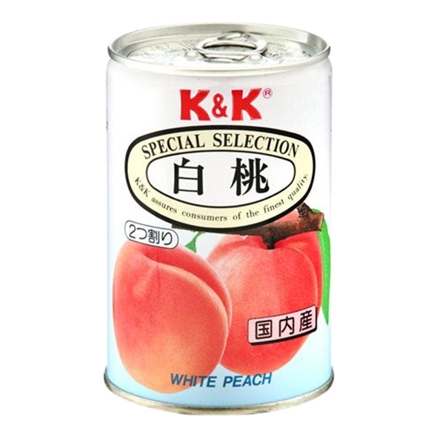 K&K 本產白桃(易開罐) 425g