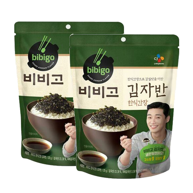 【韓國CJ bibigo】海苔酥50g(韓式醬油)X2