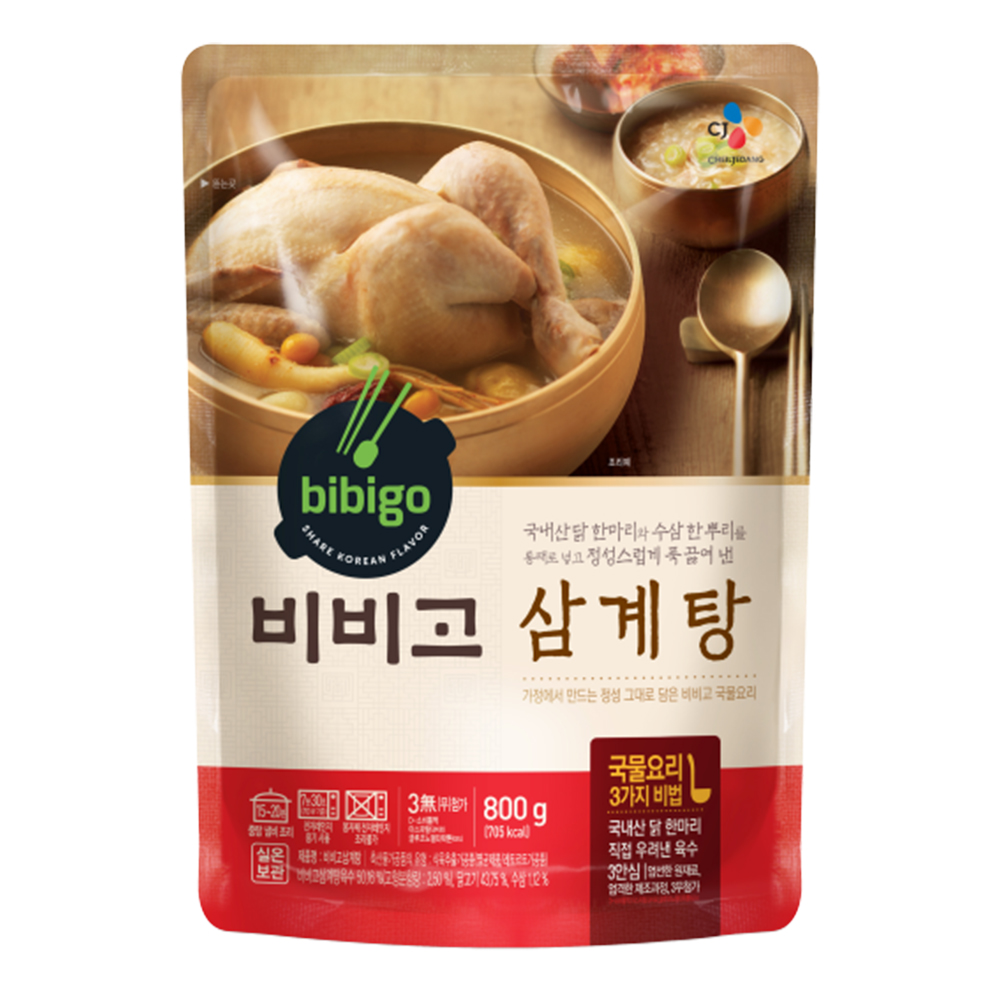 【韓國CJ bibigo】蔘雞湯(800g)