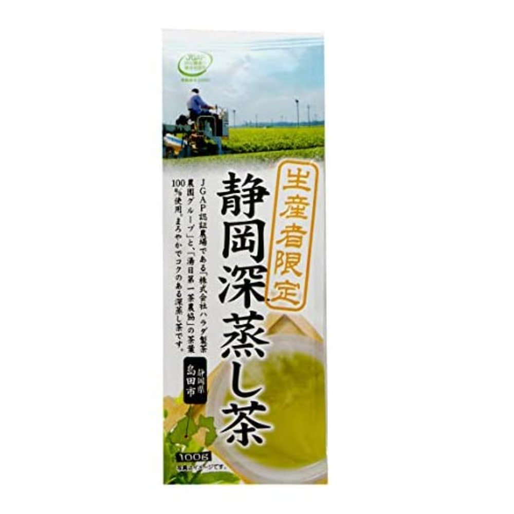 日本 静岡縣產 深蒸綠茶 100g 日本綠茶 宇治抹茶 煎茶 抹茶