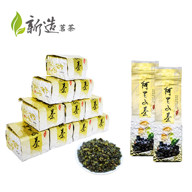 【新造茗茶】阿里山輕焙高山烏龍茶 真空包(150g x4包)