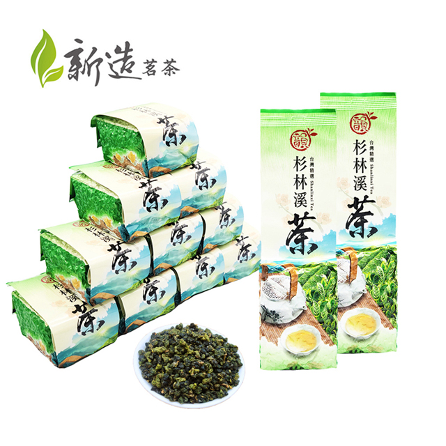 【新造茗茶】杉林溪頂級高山烏龍茶葉 真空包(150g x4包)