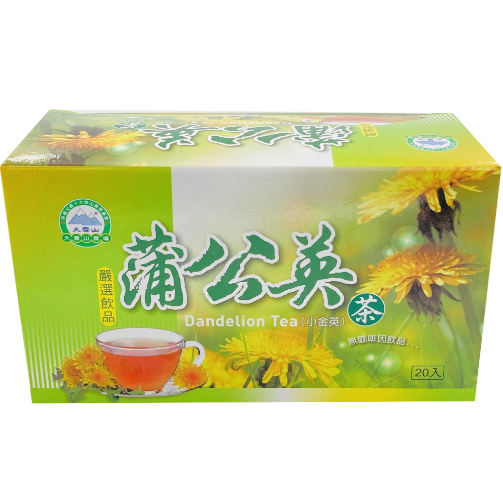 【大雪山農場】蒲公英茶(20包x5盒)