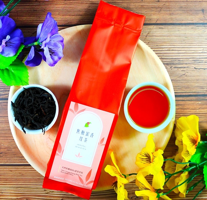 【龍源茶品】茶農職人經典台灣-蜜香潤甜紅茶茶包2gx50入