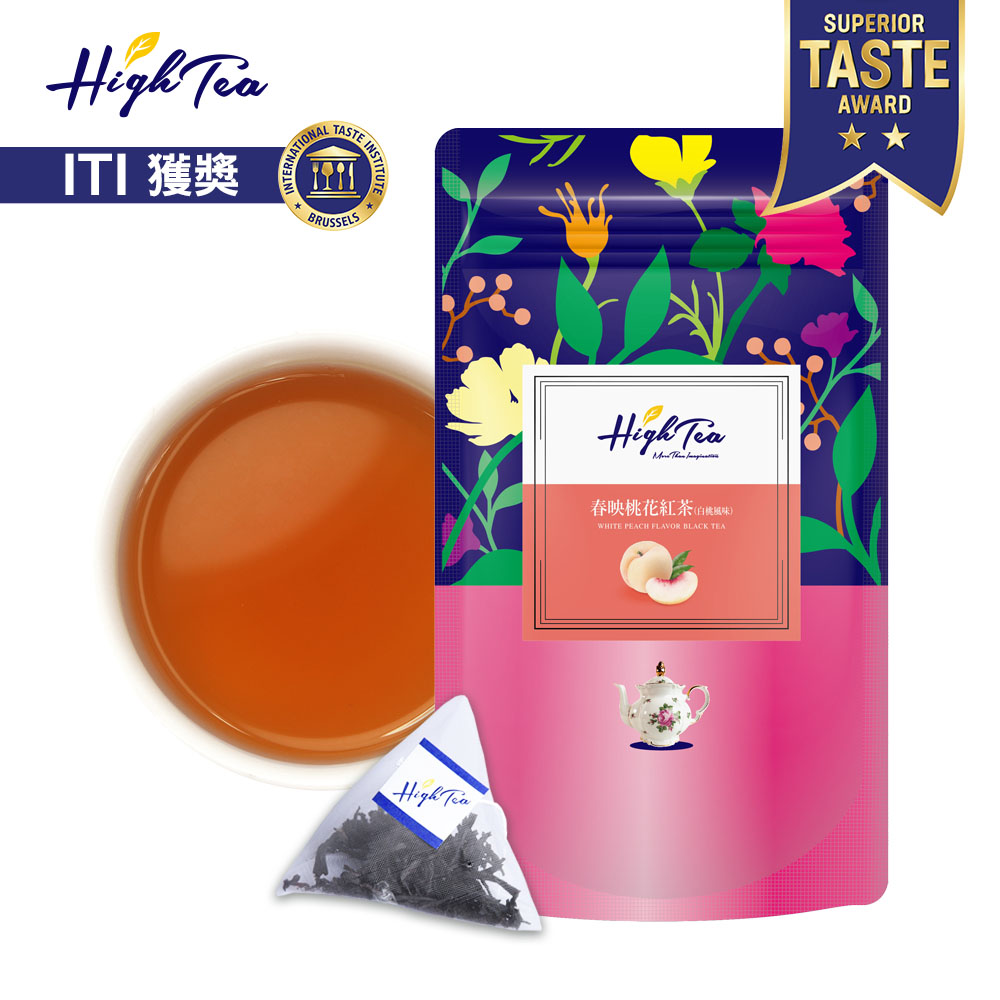 【High Tea】春映桃花紅茶2.5g x 12入