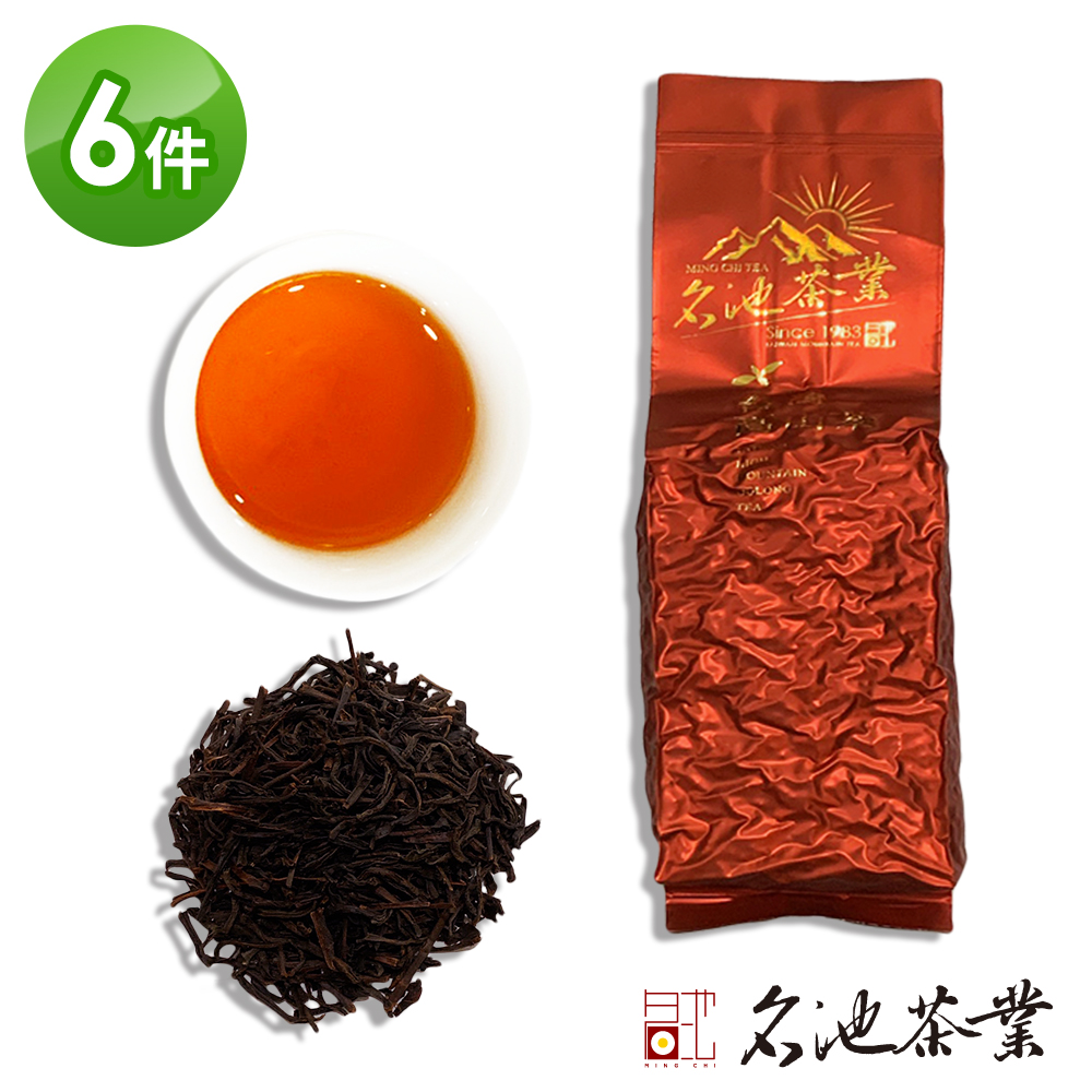 【名池茶業】英屬錫蘭蜜紅茶葉100gx6包(共1斤)