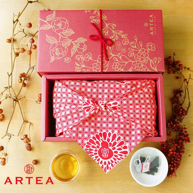 ARTEA【富】 精選2款好茶禮盒(3gX20包) 【台灣原創設計茶品】