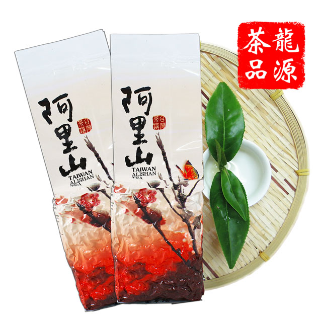 【龍源茶品】阿里山香詠淳韻金萱高山茶葉2包組(150g/包) -共300g