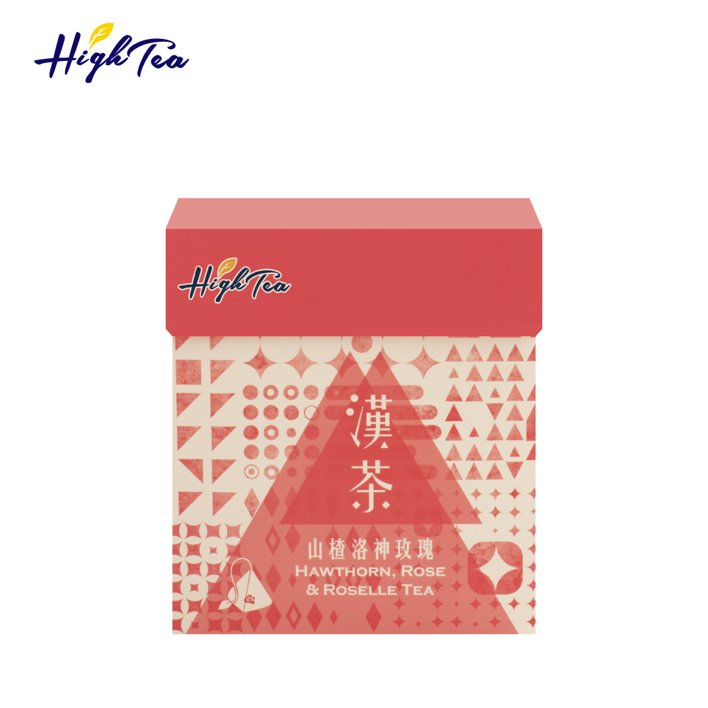 【High Tea 伂橙】山楂洛神玫瑰茶(5gx10入/盒)
