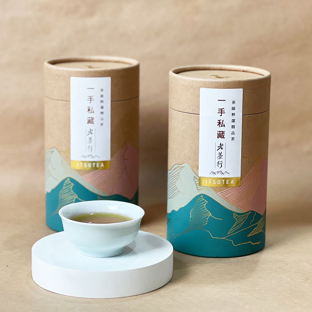【一手世界茶館】四季春茶-散裝茶葉150公克X2罐
