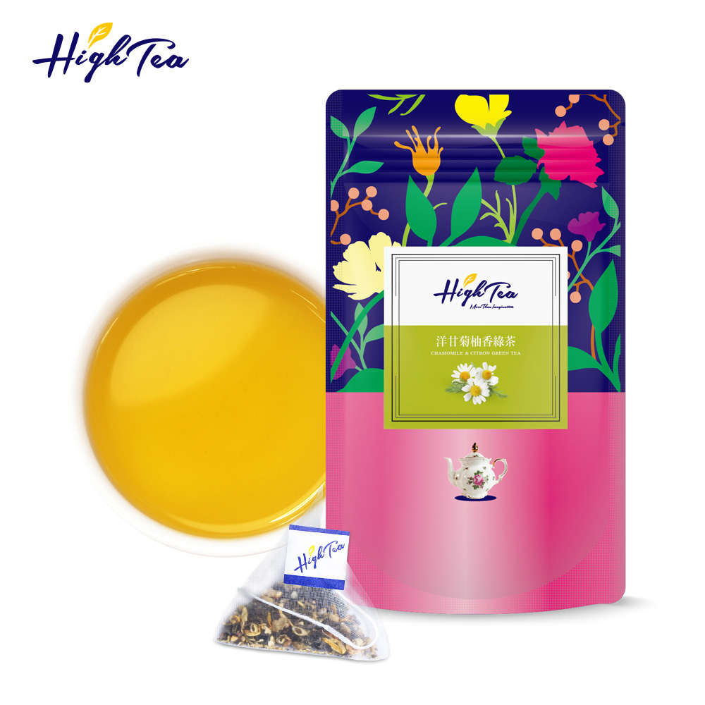 【High Tea】洋甘菊柚香綠茶 3gx12入