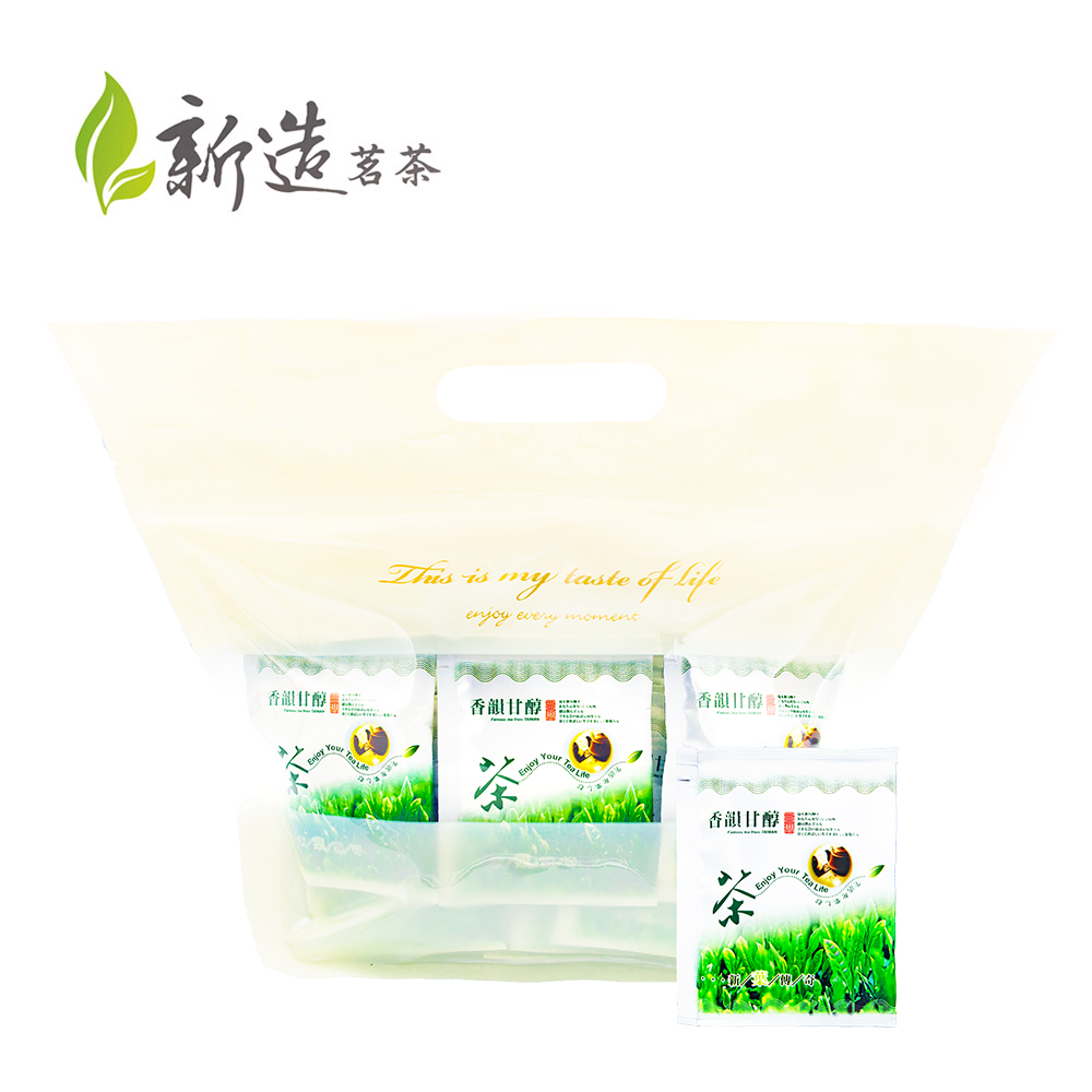 【新造茗茶】精選臺灣綠茶-三峽碧螺春袋茶包(40入/袋)
