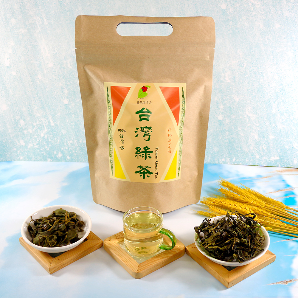 【龍源茶品】台灣綠茶葉1包組-60g/包