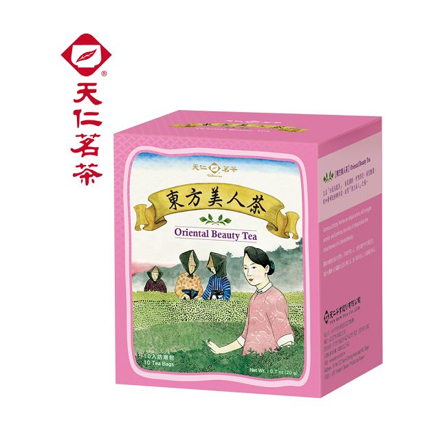 【天仁茗茶】東方美人茶茶包 2g*10入x5盒