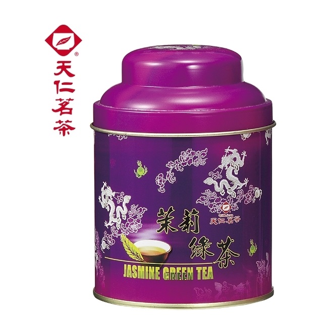 【天仁茗茶】天仁小五斤桶-茉莉綠茶75g