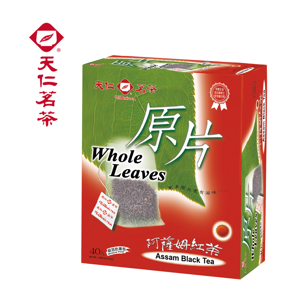 【天仁茗茶】天仁阿薩姆紅茶原片袋茶2.5gx40入