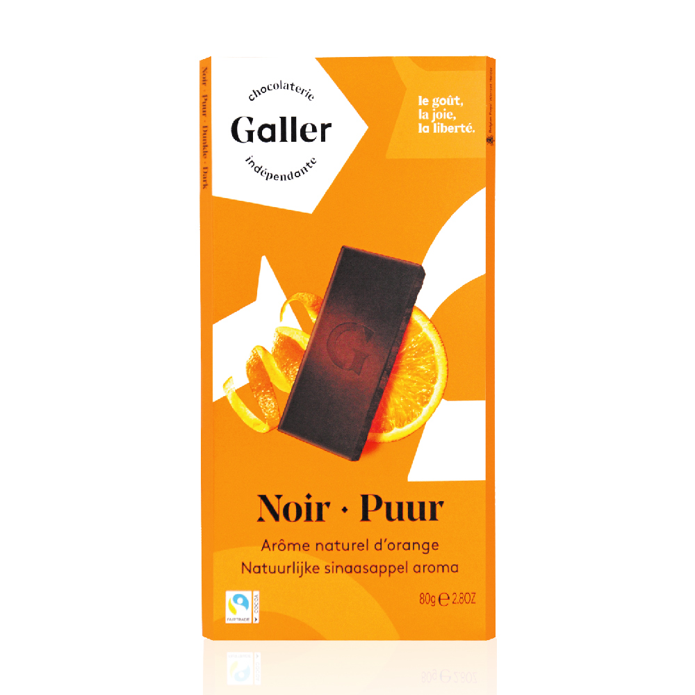 Galler伽樂70%橙香醇黑巧克力80g