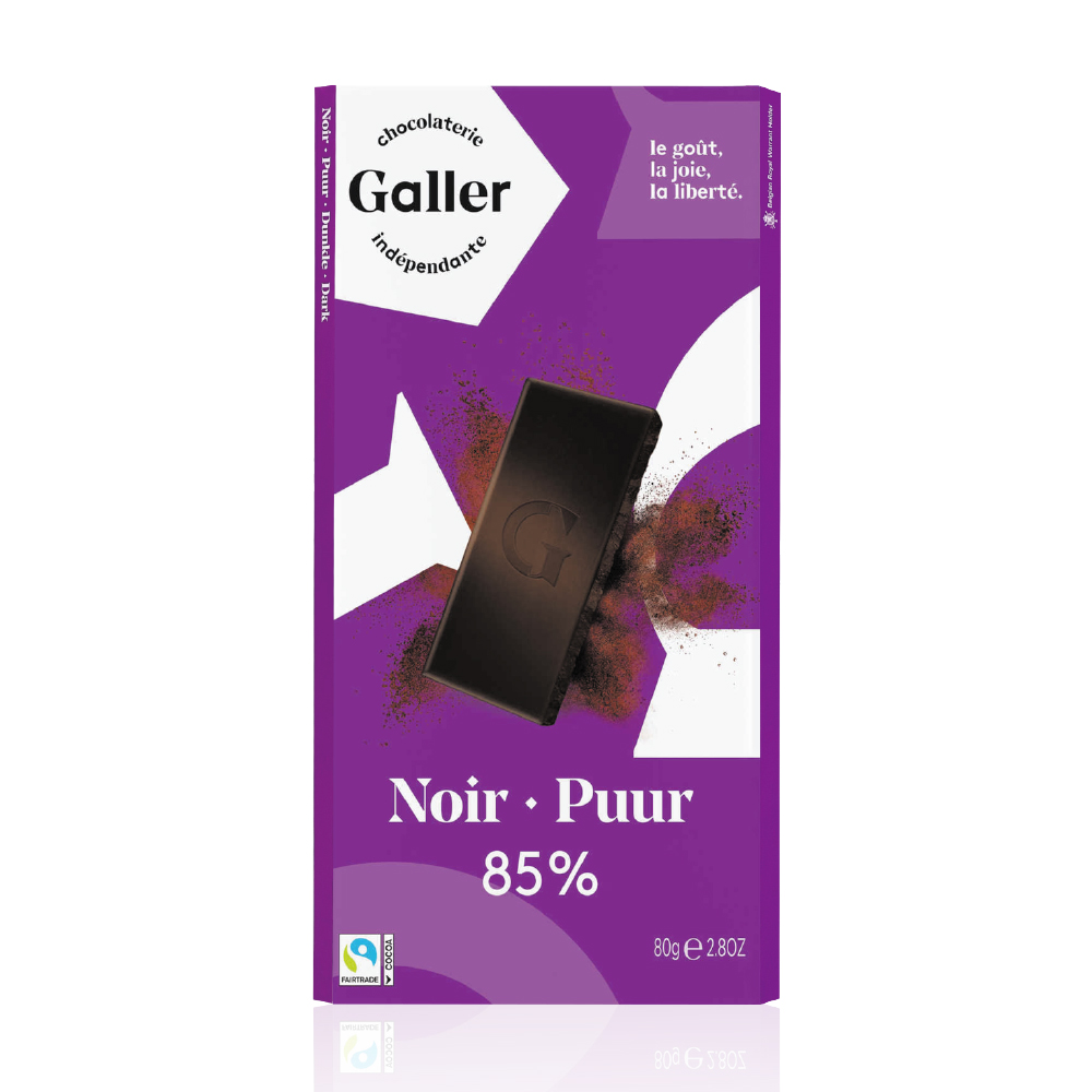 Galler伽樂85%醇黑巧克力80g