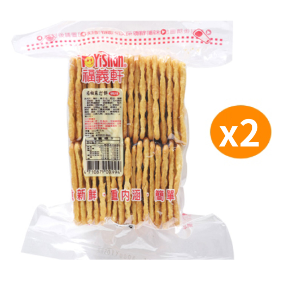 福義軒【福椒蘇打餅】300g X2包
