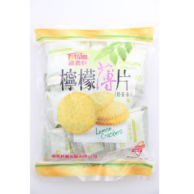 福義軒-檸檬薄片320g(奶蛋素)
