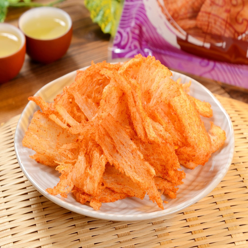 【華得水產】麻辣魷魚片110g