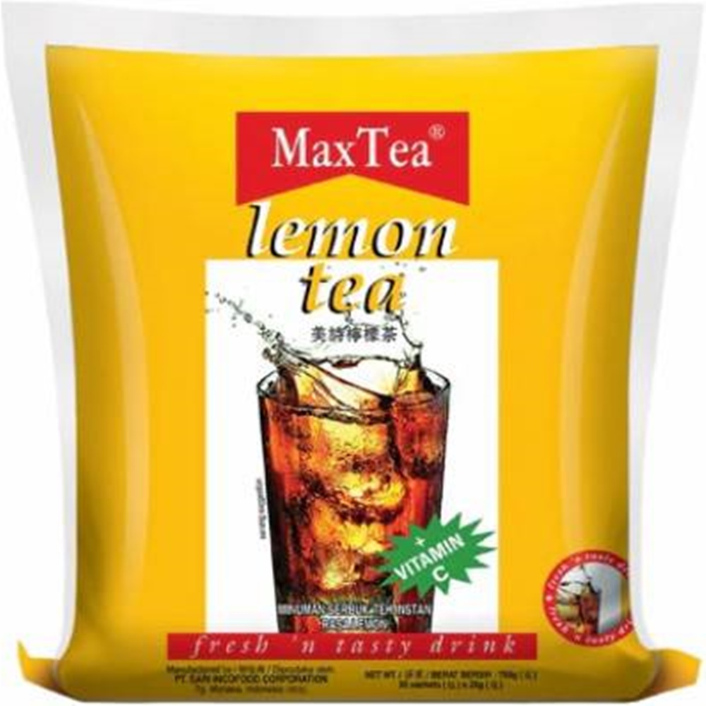 MAX TEA 檸檬風味茶粉包 25gx30入