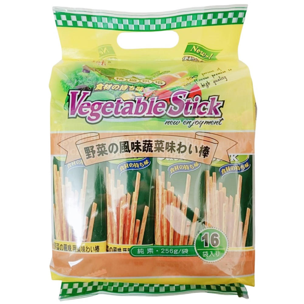【御之味】蔬菜棒棒餅 256g 純素