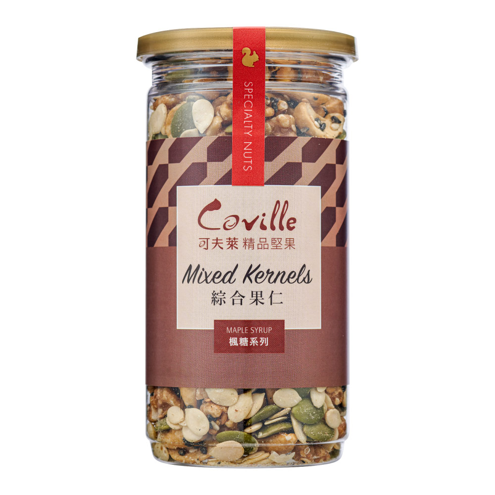 【可夫萊精品堅果】楓糖綜合果仁 200g/罐