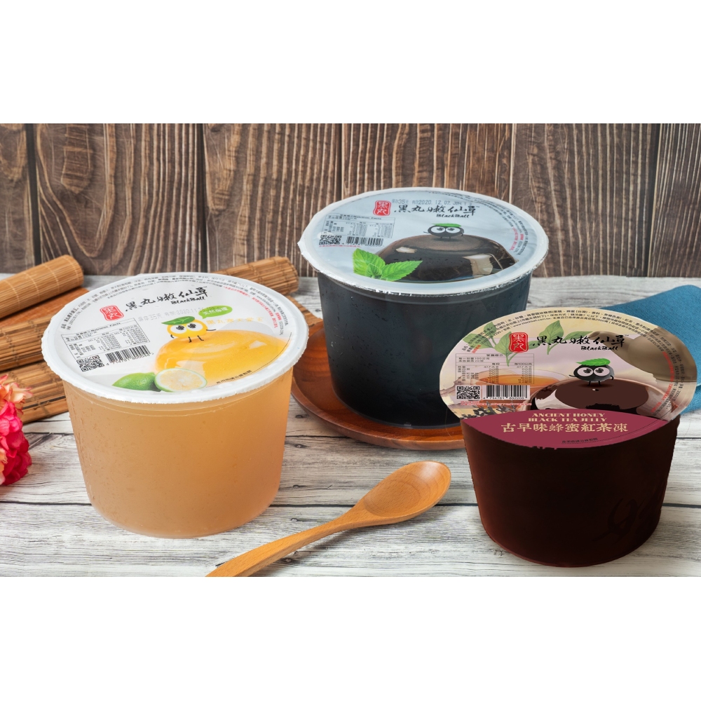 【黑丸嫩仙草】嫩仙草/檸檬寒天愛玉/蜂蜜紅茶凍6桶任選(2000g/桶)