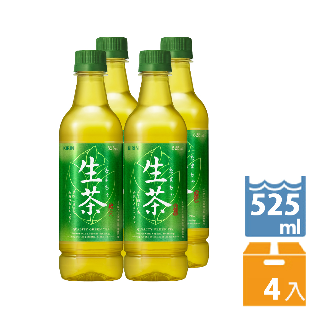 KIRIN–生茶 (525ML/瓶X4入)