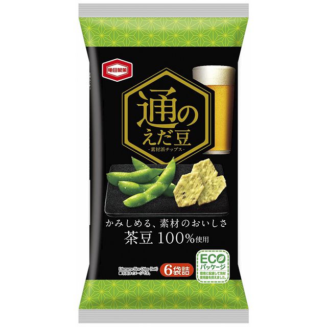 日本《龜田》茶豆米果70g