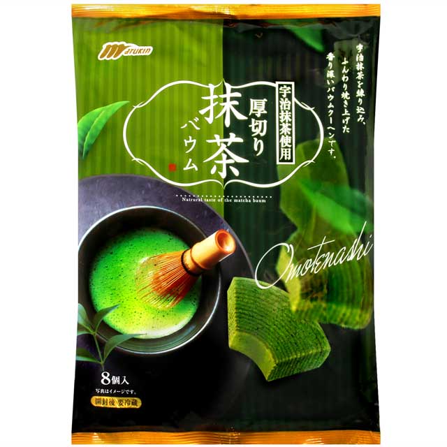 MARUKIN 丸金 厚切年輪小蛋糕-抹茶 (200g)