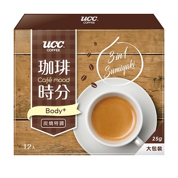 UCC 珈琲時分炭燒風味3合1咖啡25g12包 x2