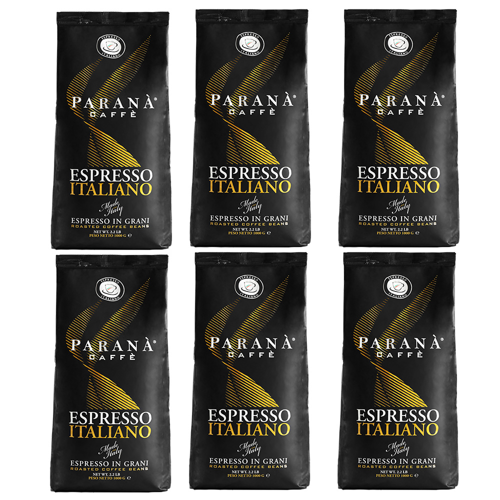 [義大利PARANA精品咖啡新鮮烘焙 濃縮咖啡豆 48公斤(1公斤袋裝x48袋)