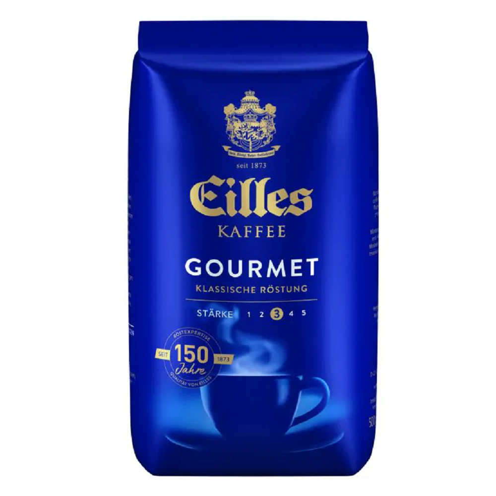 【德國Eilles】皇家咖啡豆Gourmet 中烘焙(500g/包)x2包