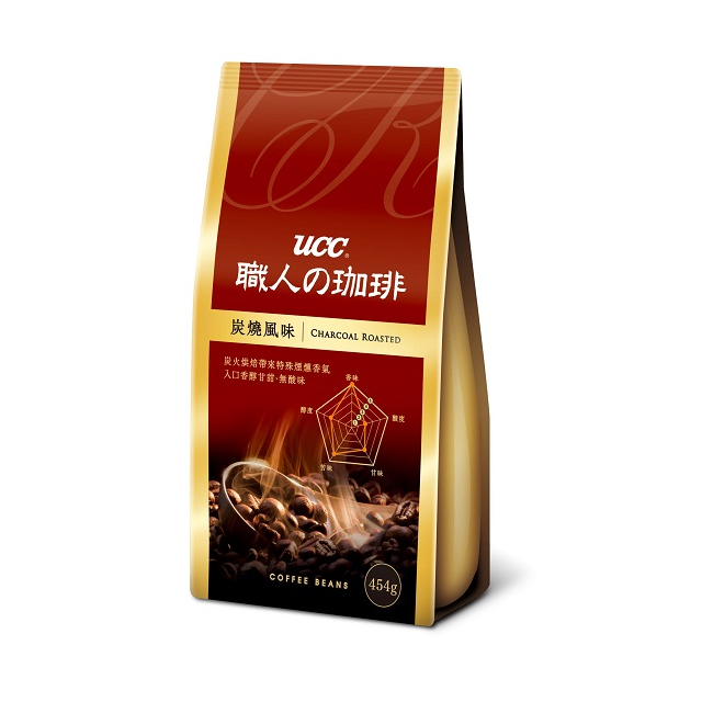UCC 炭燒風味咖啡豆(454gx2包)