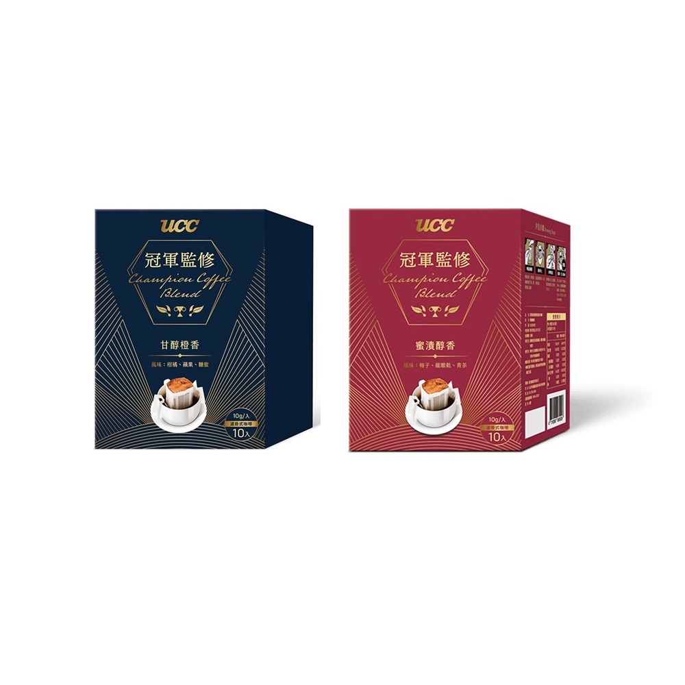 【UCC】冠軍監修濾掛式咖啡10g*10入/盒