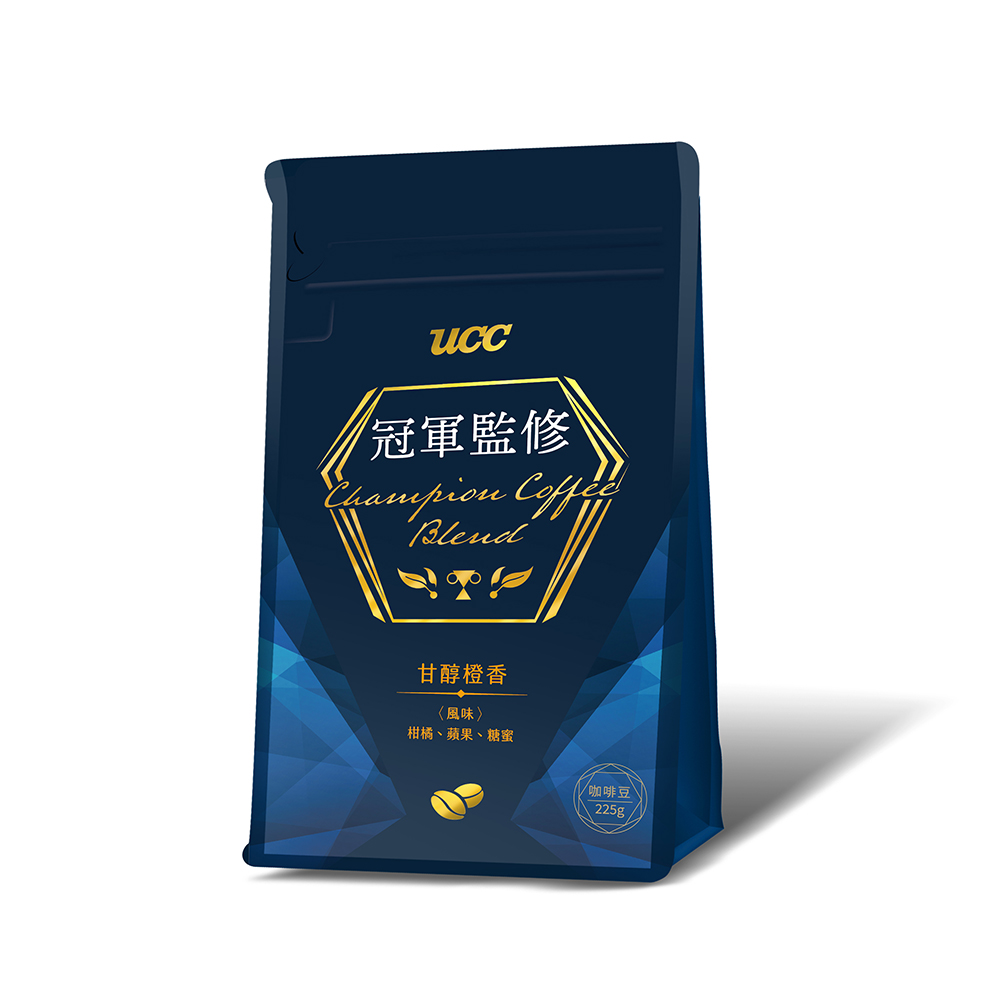 UCC 冠軍監修甘醇橙香咖啡豆 225g/包