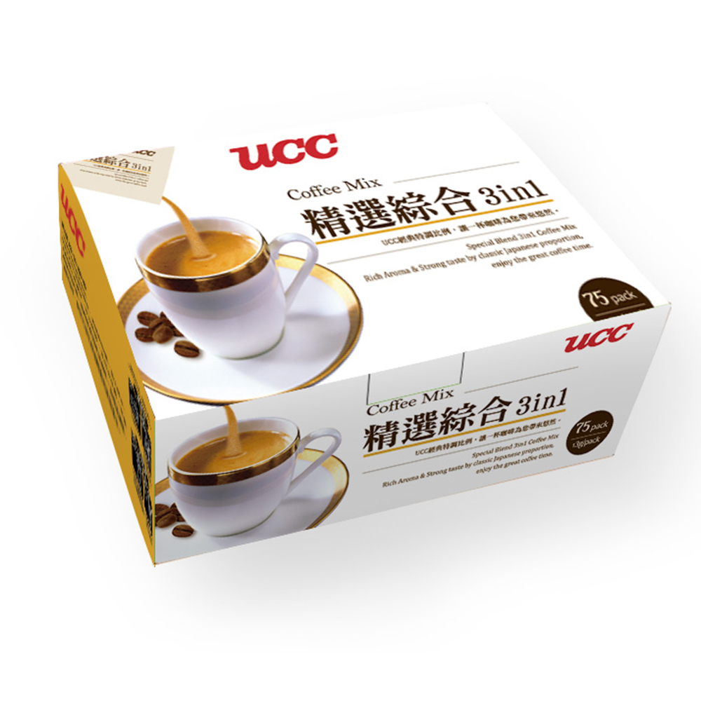 UCC精選綜合3合1咖啡13g*75包