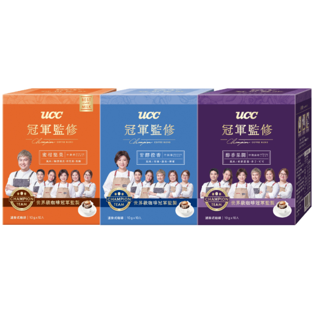 冠軍監修綜合濾掛式咖啡10gX10入/盒