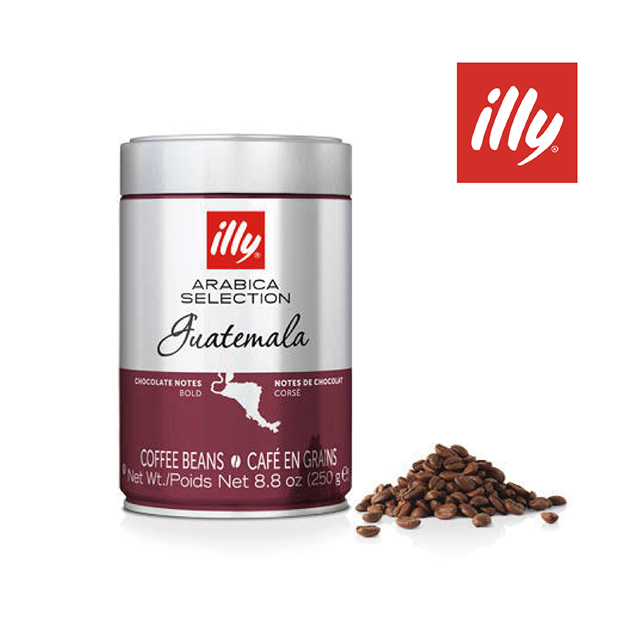 illy精選阿拉比卡咖啡豆-瓜地馬拉250g/罐