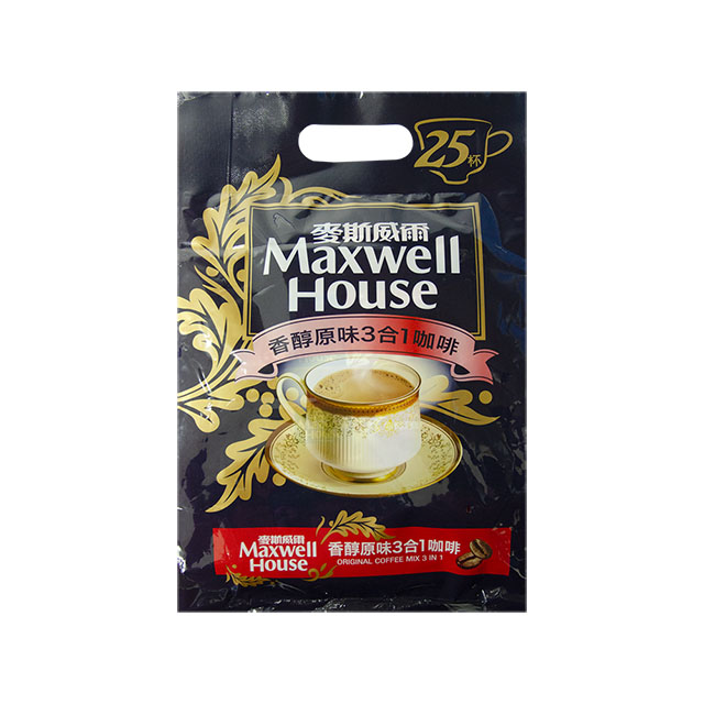 Maxwell麥斯威爾 香醇原味3合1咖啡(14gX40包)x2袋