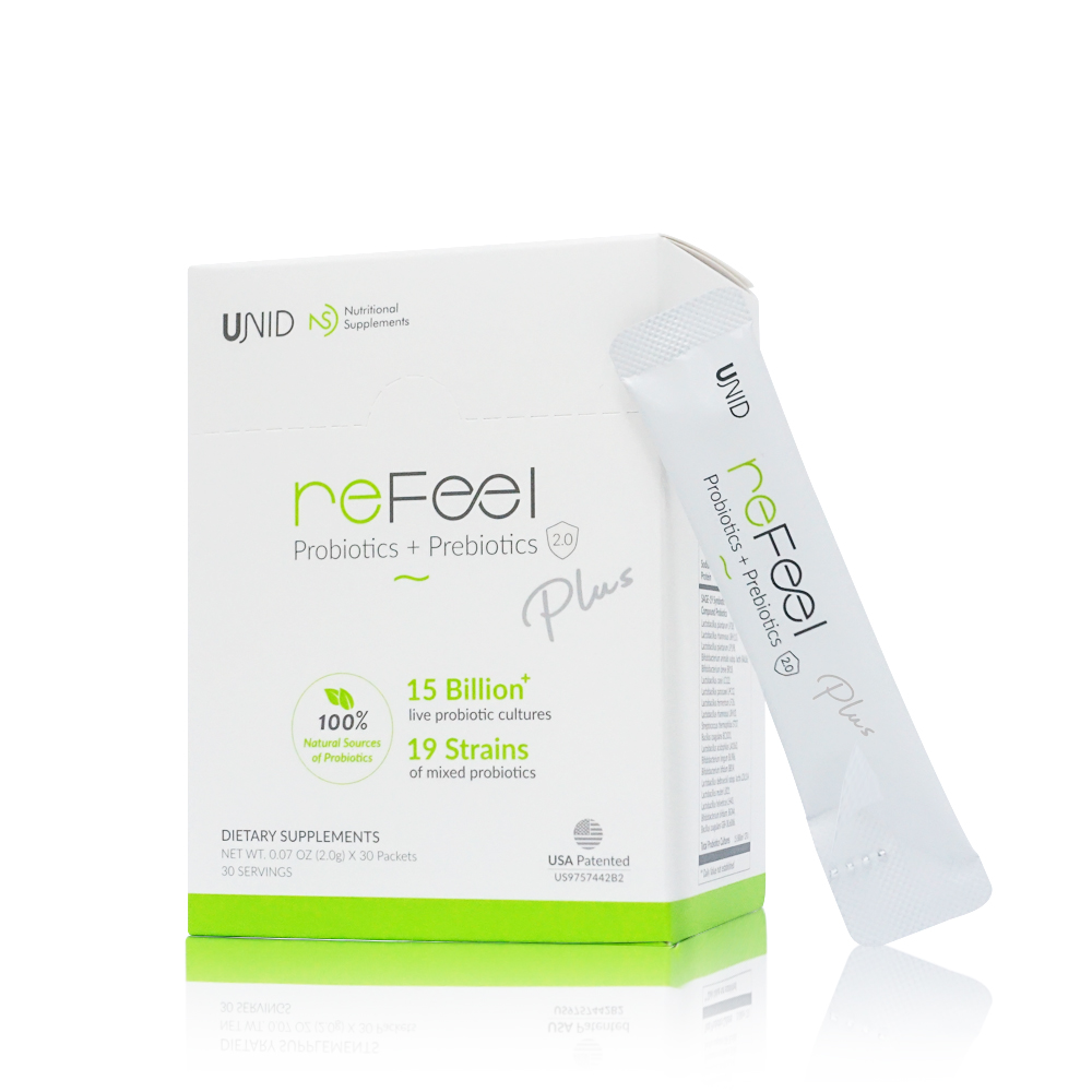 美國 UNID reFeel 2.0 複合益生菌 Plus 30包/盒