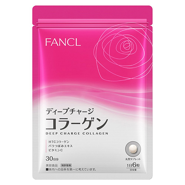 【日本 FANCL】芳珂-HTC 三肽膠原蛋白錠180粒(30日份/包)